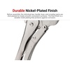 image:imageTEKTON 10 Inch Straight Jaw Locking Pliers  PLK000107 Inch Individual