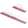 image:imageTEKTON Phillips and Slotted Screwdriver Set  4 8 18 Inch Shanks 26Piece 0  4 314 mm  DWZ90009