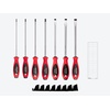 image:imageTEKTON Slotted Screwdriver Set with Modular Organizers  4 8 Inch Shanks 16Piece 314 mm  DWS901047pc 4  14 mm