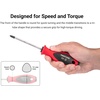 image:imageTEKTON Square Screwdriver Set with Modular Organizers  4 Inch Shanks 4Piece 0  3  DWQ901004pc 03