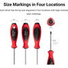 image:imageTEKTON Torx Screwdriver Set with Modular Organizers  4 Inch Shanks 6Piece T10  T30  DWT90101T7