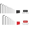 image:imageTEKTON Flat End Hex LKey Set 6Piece 71634 in  KLX9010123pc 005038 in 1310 mm