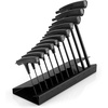 image:imageTEKTON Ball End Hex THandle Key Set with Stands 21Piece 56438 in 210 mm  KTX92301Stand