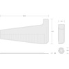 image:imageTEKTON 11Tool Combination Wrench Pouch 1434 in  OTP21102  Made in USA19Tool 624 mm