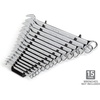 image:imageTEKTON 14Tool Combination Wrench Organizer Rack Red  OWP12214  Made in USABlack