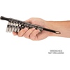 image:imageTEKTON 38 Inch Drive x 10 Inch Tool Crowfoot Wrench Organizer Key Red  ORG24210  Made in USABlack