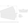 image:imageTEKTON 9Tool Combination Wrench Roll 1434 in  ORG273099Tool 1434 in