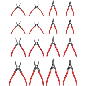 image:imageTEKTON 9 Inch Internal and External Retaining Ring Pliers Set 2Piece 0090 in Tips  PRR900185  7  9 Inch  All Tip Sizes