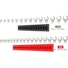 image:imageTEKTON 38 Inch Drive 6Point Flare Nut Crowfoot Wrench Set 12Piece 819 mm  WCF90220  Made in USA32Piece 5161116 in