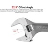 image:imageTEKTON 6 Inch Adjustable Wrench 112 in Jaw Capacity  WSA041226 Inch