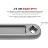 image:imageTEKTON 6 Inch Adjustable Wrench 112 in Jaw Capacity  WSA041229 Inch