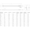 image:imageTEKTON 1132 Inch Long FixedFlex Head 12Point Ratcheting Box End Wrench  WRB35309916 Inch