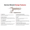 image:imageTEKTON 238 Inch Service Wrench  WSE14360  Made in USA20 mm