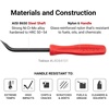 image:imageTEKTON 532 Inch x 612 Inch Straight Mini Pry Bar  LRD82102  Made in USA532 Inch 30Degree