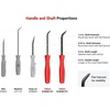 image:imageTEKTON 532 Inch x 612 Inch Straight Mini Pry Bar  LRD82102  Made in USA532 Inch 30Degree