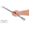 image:imageTEKTON Long FixedFlex Head 12Point Ratcheting Box End Wrench Set 14Piece 619 mm  WRB9500319Piece 141 in