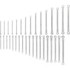 image:imageTEKTON Long FixedFlex Head 12Point Ratcheting Box End Wrench Set 14Piece 619 mm  WRB9500334Piece 141 in