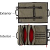 image:imageTEKTON MTR3 Tool Roll Tactical GrayRed  OTR00004Ranger GreenRed