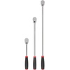 image:imageTEKTON 12 Inch Drive Flex Head QuickRelease Comfort Grip Ratchet Set 2Piece 1012 14 in  SRH92302Nonquickrelease