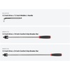 image:imageTEKTON 12 Inch Drive Flex Head QuickRelease Comfort Grip Ratchet Set 2Piece 1012 14 in  SRH92302Nonquickrelease