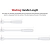 image:imageTEKTON 12 Inch Drive Flex Head QuickRelease Comfort Grip Ratchet Set 2Piece 1012 14 in  SRH92302Nonquickrelease
