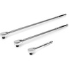 image:imageTEKTON 12 Inch Drive Flex Head QuickRelease Comfort Grip Ratchet Set 2Piece 1012 14 in  SRH92302Nonquickrelease