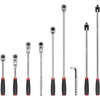 image:imageTEKTON 12 Inch Drive Flex Head QuickRelease Comfort Grip Ratchet Set 2Piece 1012 14 in  SRH92302Quickrelease