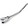 image:imageTEKTON 12 Inch Drive x 14 Inch Flex Head Bent Handle NonQuickRelease Long Ratchet  SRH2321412 Inch Drive x 14 Inch