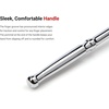 image:imageTEKTON 12 Inch Drive x 14 Inch Flex Head Bent Handle NonQuickRelease Long Ratchet  SRH2321438 Inch Drive x 12 Inch
