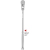 image:imageTEKTON 12 Inch Drive x 14 Inch Flex Head Bent Handle NonQuickRelease Long Ratchet  SRH2321438 Inch Drive x 12 Inch