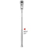 image:imageTEKTON 12 Inch Drive x 14 Inch Flex Head Bent Handle NonQuickRelease Long Ratchet  SRH2321438 Inch Drive x 12 Inch
