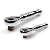 image:imageTEKTON 14 38 Inch Drive QuickRelease Stubby Ratchet Set 2Piece 3 412 in  SRH91105QuickRelease