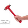 image:imageTEKTON 36 oz Flat Steel Face Dead Blow Hammer  HDB40036  Made in USA3Piece 36  43  50 oz