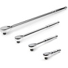 image:imageTEKTON 38 Inch Drive QuickRelease Ratchet Set 4Piece 412 8 12 18 in  SRH91106Standard