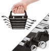 image:imageTEKTON 45Degree Offset Box End Wrench Set with Roll 7Piece 619 mm  WBE245075Piece 141316 in