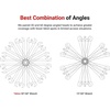 image:imageTEKTON Angle Head Open End Wrench Set 4Piece 1516112 in  WAE91004  Made in USA34 mm