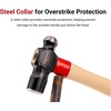 image:imageTEKTON Ball Peen Hammer Set 3Piece 12 16 25 oz  HMA9500112 oz
