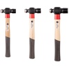 image:imageTEKTON Ball Peen Hammer Set 3Piece 12 16 25 oz  HMA950013Piece 12  16  25 oz