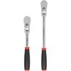 image:imageTEKTON 12 Inch Drive Flex Head QuickRelease Comfort Grip Ratchet Set 2Piece 1012 14 in  SRH92302Nonquickrelease