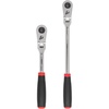 image:imageTEKTON 12 Inch Drive Flex Head QuickRelease Comfort Grip Ratchet Set 2Piece 1012 14 in  SRH92302Quickrelease