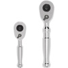 image:imageTEKTON 14 38 Inch Drive QuickRelease Stubby Ratchet Set 2Piece 3 412 in  SRH91105QuickRelease