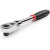image:imageTEKTON 12 Inch Drive x 1012 Inch Flex Head QuickRelease Comfort Grip Ratchet  SRH3221012 Inch Drive