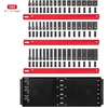 image:imageTEKTON 14 Inch Drive SemiDeep 6Point Impact Socket Set with Rail 13Piece 5321116 in  SID9010948pc 4  17 mm