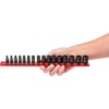 image:imageTEKTON 14 Inch Drive Shallow and Deep 6Point Impact Socket Set with Rails and Trays 58Piece 5321116 in 417 mm  SID90202Standard