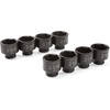 image:imageTEKTON 34 Inch Drive Deep 6Point Impact Socket Set with Case 8Piece 1112 in  48918Piece 2116  212 in