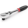 image:imageTEKTON 38 Inch Drive x 12 Inch Flex Head QuickRelease Comfort Grip Long Ratchet  SRH321121012 Inch