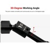 image:imageTEKTON 38 Inch Drive x 12 mm Shallow 6Point Universal Joint Impact Socket  SID18112Inch
