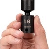 image:imageTEKTON 38 Inch Drive x 12 mm Shallow 6Point Universal Joint Impact Socket  SID18112Metric