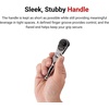 image:imageTEKTON 38 Inch Drive x 412 Inch Flex Head NonQuickRelease Stubby Ratchet  SRH2610438 Inch Drive x 412 Inch Flex Head NonQR