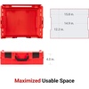 image:imageTEKTON 3Drawer Stack with Tool Box LBOXX 2 and Parts Trays  OLB99200Stacking Organization Individual